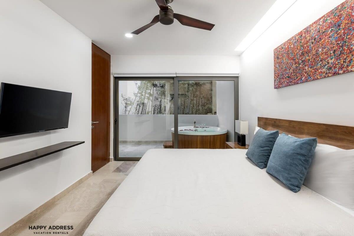 Trendy 1 Bedroom Apartment In Cruz Con Mar Brand New Building Playa del Carmen Exterior foto